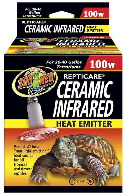 Zoo Med Infrarood Heat Projector warmtestraler voor reptielen 100W