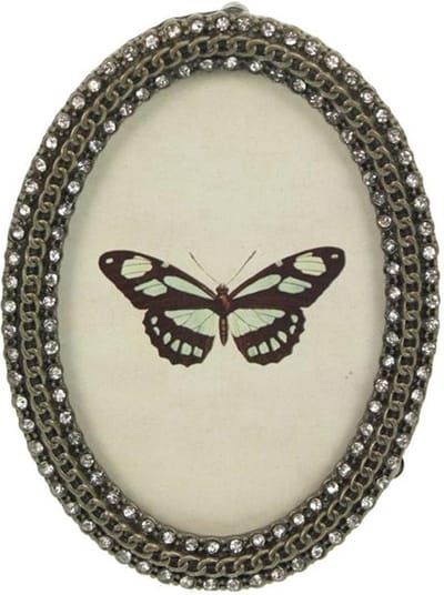 AL - Fotolijst - Ovaal - Strass - 6 x 9 cm