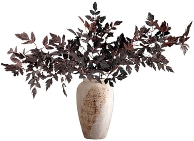 Dailygoods- Kunstplanten 3 Stuks - Herfstdecoratie - Kunstbladeren - Takken - Kunstplant voor Binnen/Buiten - 80 cm Hoog - Nepplanten