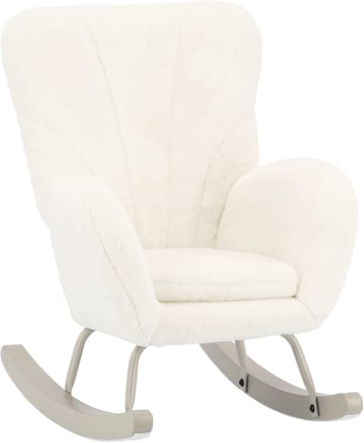 Kidsmill Schommelstoel Junior - Bont Wit