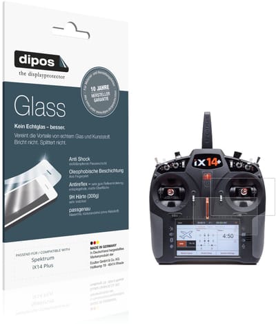 dipos – 2x Matte Pantserfolie geschikt voor Spektrum iX14 Plus | 9H Screenprotector