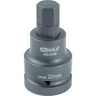 KS Tools 450.0477 Inbus Verwisselbare kop 19 mm 19 mm 1 (25 mm)