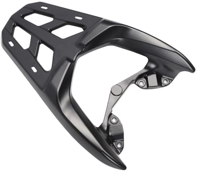 Allecto - Motorfiets Bagagerek - Achterste Bagagerek - Stevige Ondersteuning - Aluminium - Cargo Carrier - Geschikt voor Nmax155 Nmax125 - Model 20...