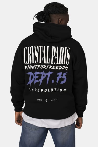 Crystal Paris Oversized hoodie Dept. 75