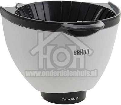 Braun Filterbak Wit 3104 KF510 KF550 BR67051392