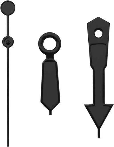 Set van Horloge Bewegingen met Zwarte en Grijze Wijzers Geschikt voor Seiko Horloges 7s26 7s36 6r15 4r15 4r35 6309 7002 NH35
