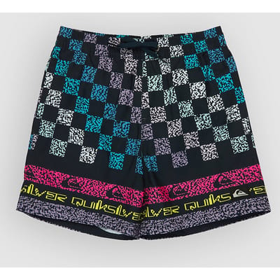 Quiksilver Everyday Printed Volley 14´´ Zwembroek Zwart 10 Years Jongen