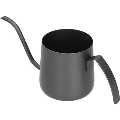 304 Roestvrij Staal PTFE Zwanenhals Ketel met Binnenschaal Overgietkoffiepot voor Thuis 250ml Zwart black