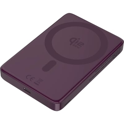 BlueBuilt Draadloze Powerbank met Qi2.2 en MagSafe 10.000 mAh met Snelladen 25 Watt Rood