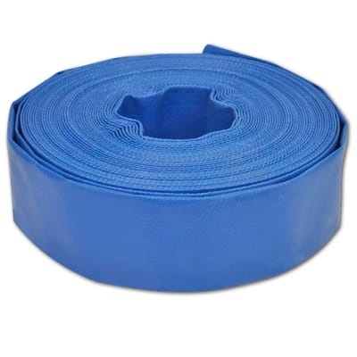 vidaXL - Slang - plat - 3'' - 25 - m - PVC