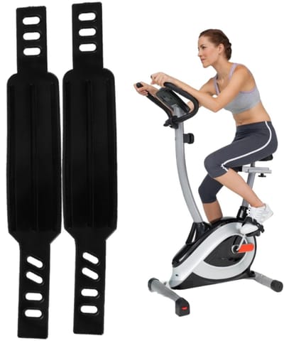 Fiets accessoires - pedal straps - 28cm - fiets riemen - 1 paar rubberen pedaalriemen - universeel pedalen met riempjes - pedaalriem voor stationaire fietsen - pedaalriem, hometrainer