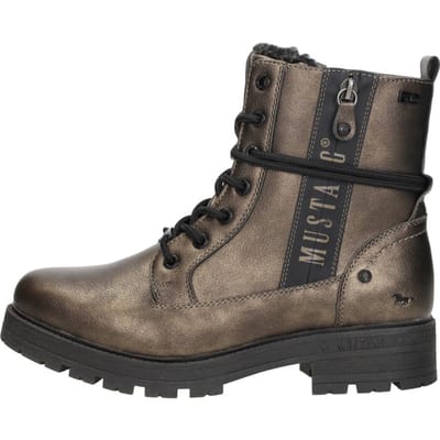 Mustang Veterschoenen Hoog Veterschoenen Hoog - Goudkleur - Maat 37