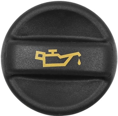 Motorolievuldop ABS-kunststof - Compatibel met Grandland X/308 - Hoogwaardig materiaal - Zwart - 60 mm - Duurzaam ontwerp - Olievuldop