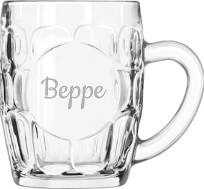 Gegraveerde Bierpul 55cl Beppe