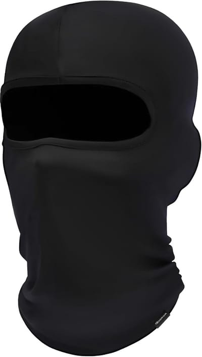 Gezichtsmasker - Ski masker - Buitenactiviteiten - Ademend en warm - Unisex - Zwart