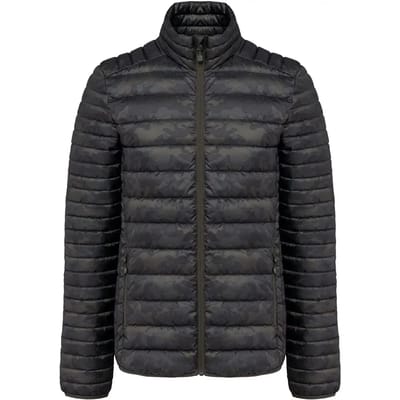 Kariban Men's lightweight padded jacket K6120 - Jungle Camo - 3XL