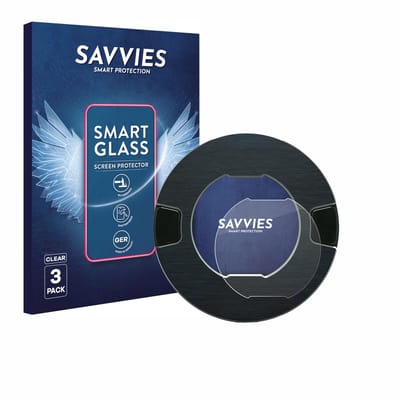 3 Stuks Savvies Screenprotector - geschikt voor OOONO P-DISC NO1 - beschermfolie glas transparant