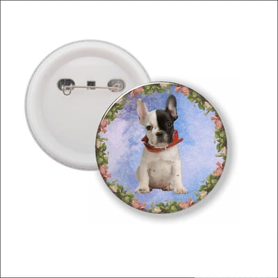 Button Met Speld - Hond