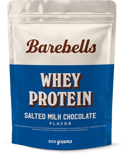 Barebells WHEY Protein poeder 900g - smaak: Salted Milk Chocolate