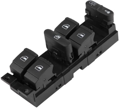 Dailygoods - Elektrische Raam Schakelaar - Voor Golf Jetta Bora Passat - 1J4 959 857D - Geschikt voor modellen 1999-2006 - Eenvoudige installatie - Du...