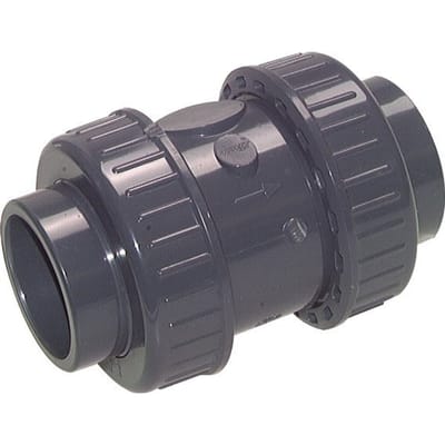 PVC Terugslagklep 50 Mm 0.012-16Bar (0.17-232Psi)
