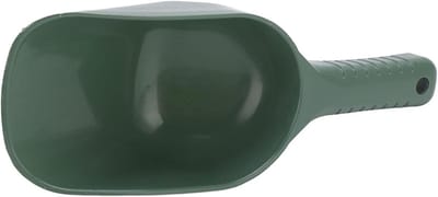 Aasschep - Werplepel - Vissen - Ergonomisch handvat - 27 cm - Zwart