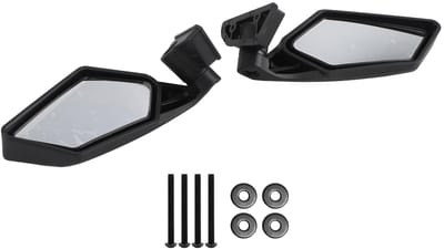 Dailygoods- Achteruitkijkspiegel Vervanging OEM 68164356AB - 2 Stuks - Eenvoudige Installatie - Corrosiebestendig - Schokbestendig - Verstelbare Hoek - Zijspiegel