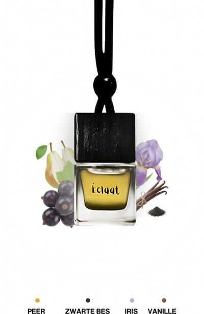 Eclaat Autoparfum Dames – Belle – Luxe Geurhanger Auto – Autogeur Bloemig – Luchtverfrisser Auto – Autogeurtje – Cadeau Vrouwen