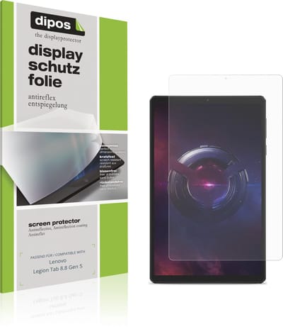 dipos – 2x Matte Beschermfolie geschikt voor Lenovo Legion Tab 8.8 Gen 5 | Krasbestendige & antireflecterende Screenprotector Ultra-Thin