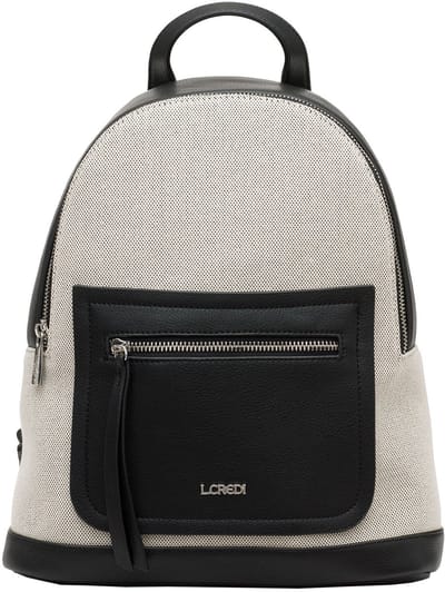L.CREDI Paola Stad rugzak 31.5 cm - schwarz