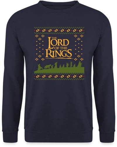 The Lord Of The Rings Ugly Christmas Design Sweater Heren