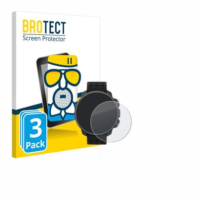 BROTECT - Screenprotector voor Suunto Vertical Solar - Folie Beschermfolie Beschermglas matte 3 Stuks