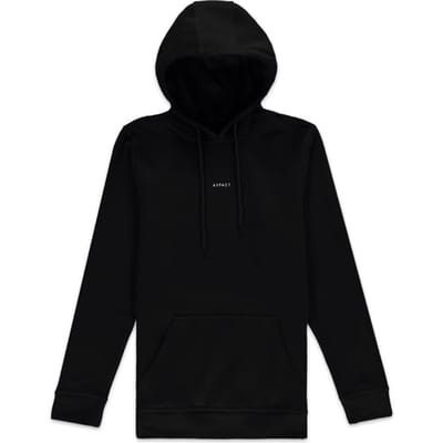 Aspact Unisex  Back Logo Hoodie Black Maat: XL | Hoodies Outlet | Unisex | Zwart