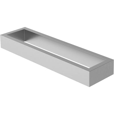 Zelfklevende handdoekhouder zonder boren 26 cm zilverkleurig roestvrij staal ML design