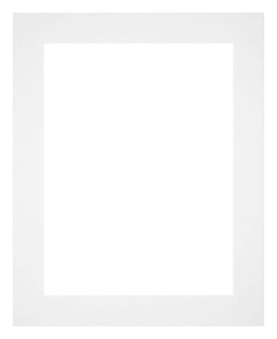 Passe-Partout Fotomaat 40x50 cm - Lijstmaat 48x64 cm - Wit - Museumkarton - Fotolijst niet inbegrepen