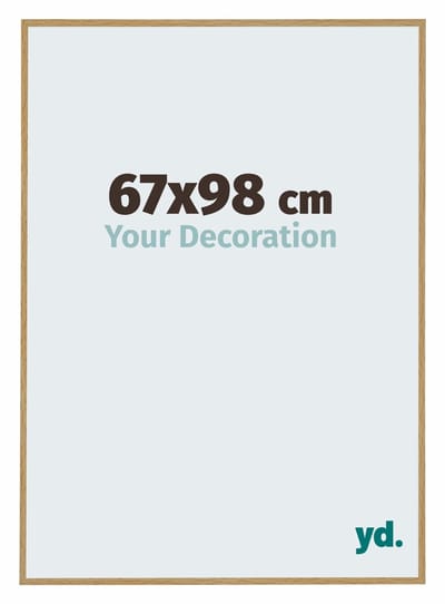 Your Decoration - Fotolijst 67x98 cm - Kunststof - Beuken Licht - Evry