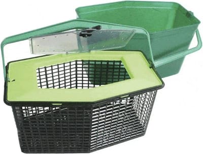Aasketel - Energofish - 6 Liter - Groen - Met binnen emmer