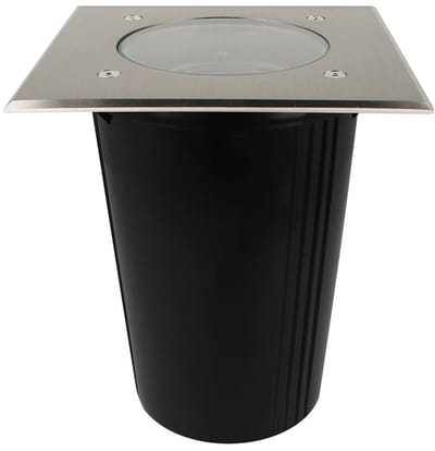 Grondspot Novus GU10 RVS IP67 vierkant kantelbaar