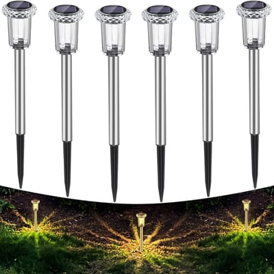 Tuinverlichting Buiten Staand - Moderne Staande Buitenlamp -Zilver