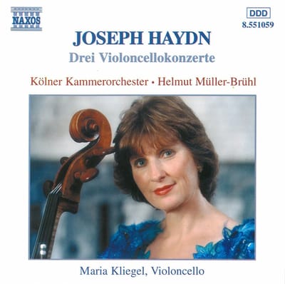 Maria Kliegel, Kölner Kammerorchester, Helmut Müller-Brühl - Haydn: Drei Violoncellokonzert (CD)