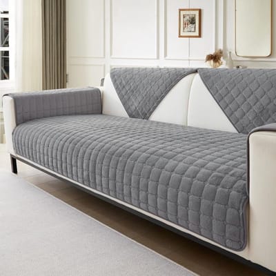 La'Moussawi ® Universele Antislip Hoes voor Meubels in de Woonkamer met Luxe Fluwelen Afwerking