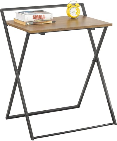 Mara Opvouwbaar Bureau - Computerbureau - Studietafel - Draagbaar - MDF - Bruin - 63 x 45 x 77 cm