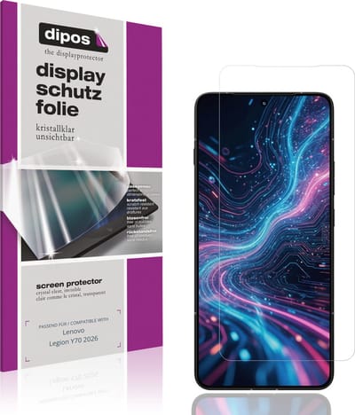 dipos – 4x Beschermfolie geschikt voor Lenovo Legion Y70 2026 | Krasbestendige & heldere Screenprotector Ultra-Thin