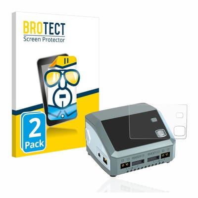 BROTECT - Screenprotector voor SkyRc D200 neo - Folie Beschermfolie transparant 2 Stuks