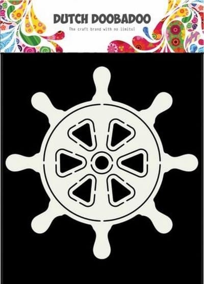DDBD Dutch Card Steering Wheel Ship 145 x 145mm
