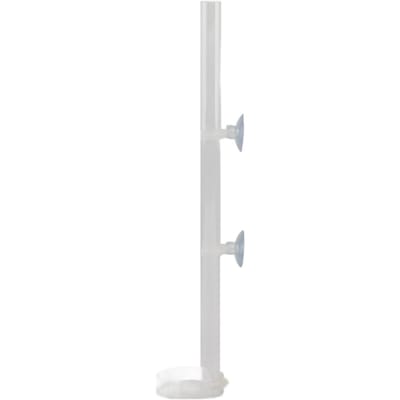 Mini Tube d'Alimentation pour Crevettes Acrylique Transparent Alimentateur pour Crevettes Cristal pour Aquarium Aquatique 40CM 40cm white