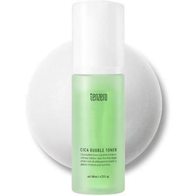 Toner moussant intense Cica TENZERO (140ml) – Tonique Moussant Hydratant Apaisant à la Centella Asiatica 140ml white