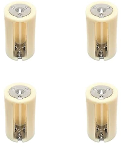 3AA naar D Formaat Batterij Converter - Set van 4