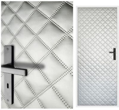 Deurbekleding - Isolatiepakket - Warmte Isoleren - XXL Afmetingen - 115x215 cm - Zilver