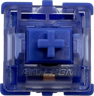 Gateron CJ Light Blue Mechanische Switches - Linear - 30 stuks